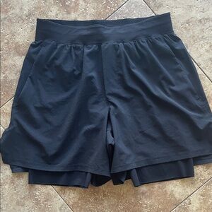 Lululemon Athletica Black Athletic Shorts
